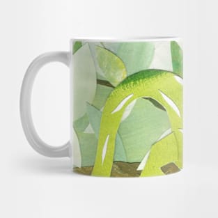 Green little gecko Mug